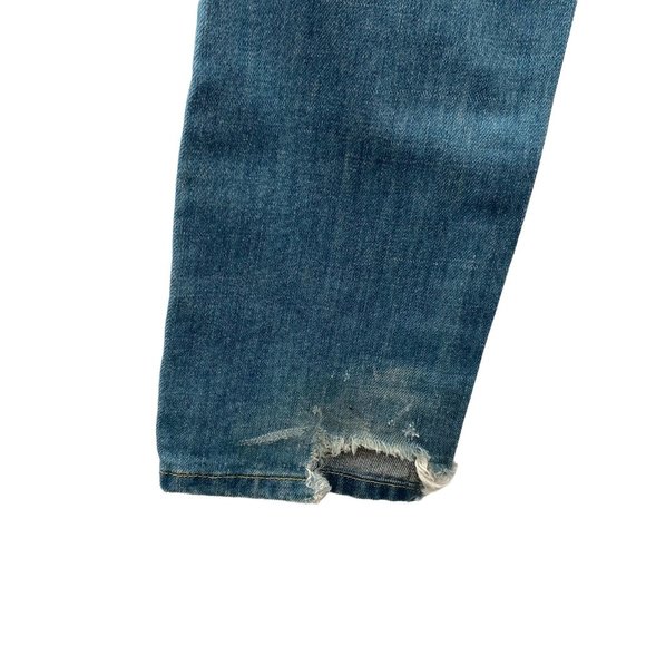 LUX STRAIGHT LEG LIGHT BLUE JEANS WOMENS SIZE 9 - Picture 10 of 11